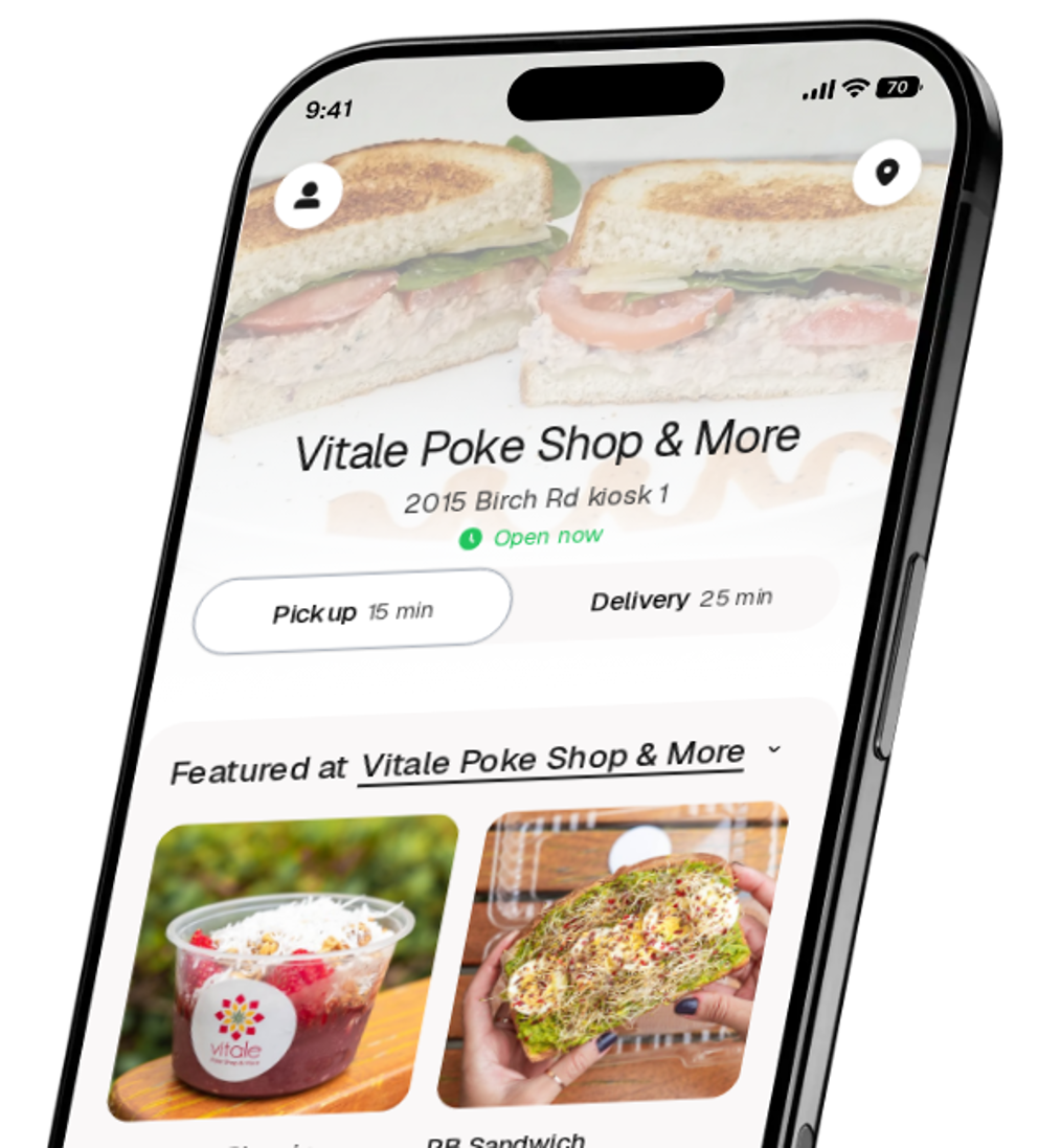 Vitale Poke Shop & More app preview