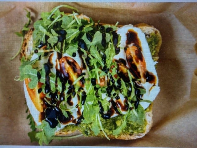 Caprese Toast.